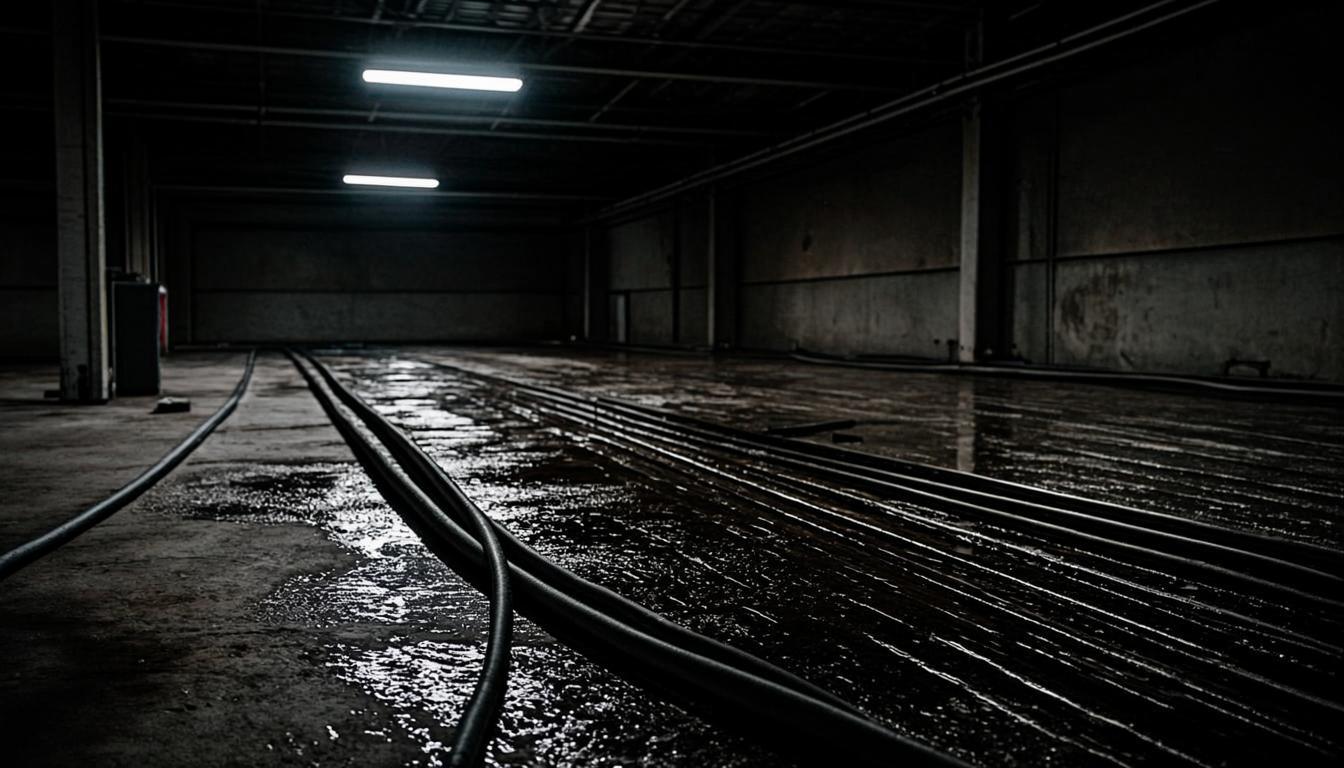 Commercial water damage restoration in Clapham